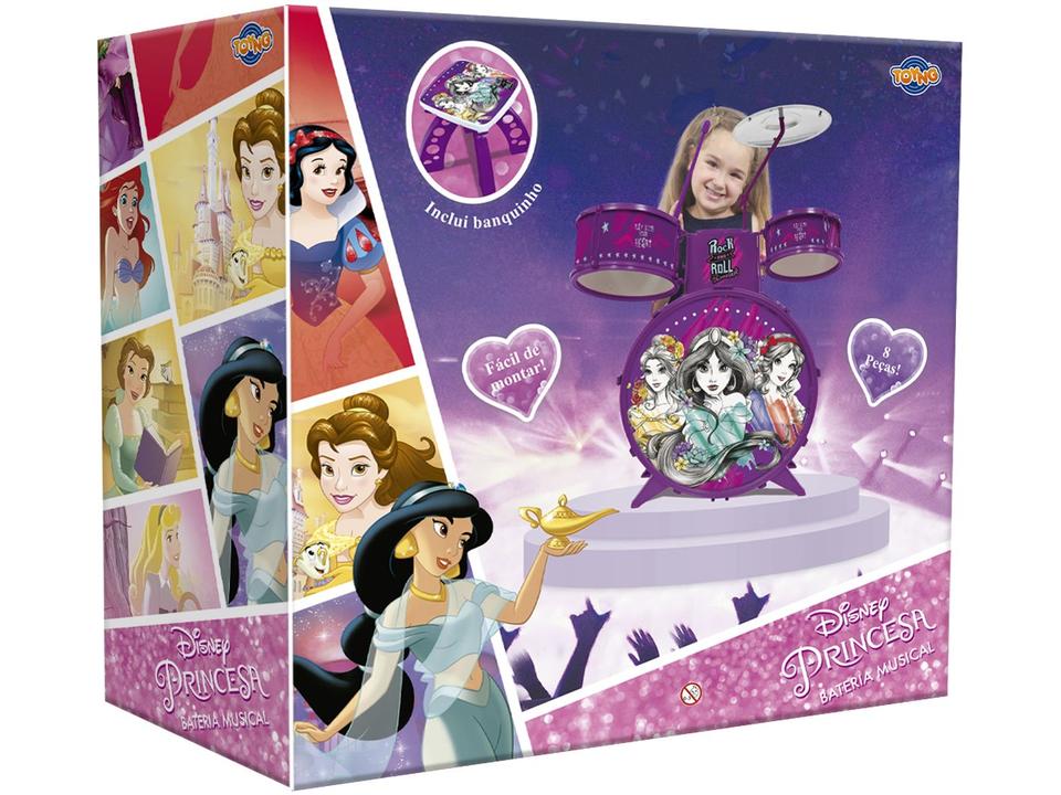 Bateria de Brinquedo Disney Princesa 27213 Toyng - 6