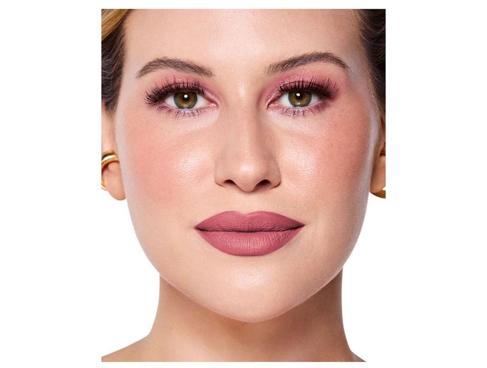 Batom Eudora Niina Secrets Soft Petals Rosa Secreta Longa Duração Vegano 3,6g - 1