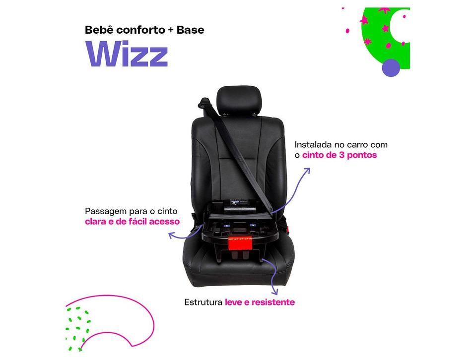 Bebê Conforto com Base Cosco Kids Wizz até 13kg - 3