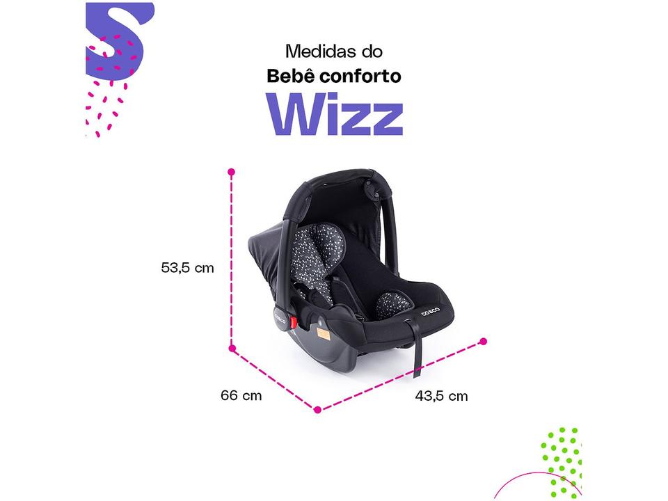 Bebê Conforto Cosco Kids 1 Posição Wizz - 5