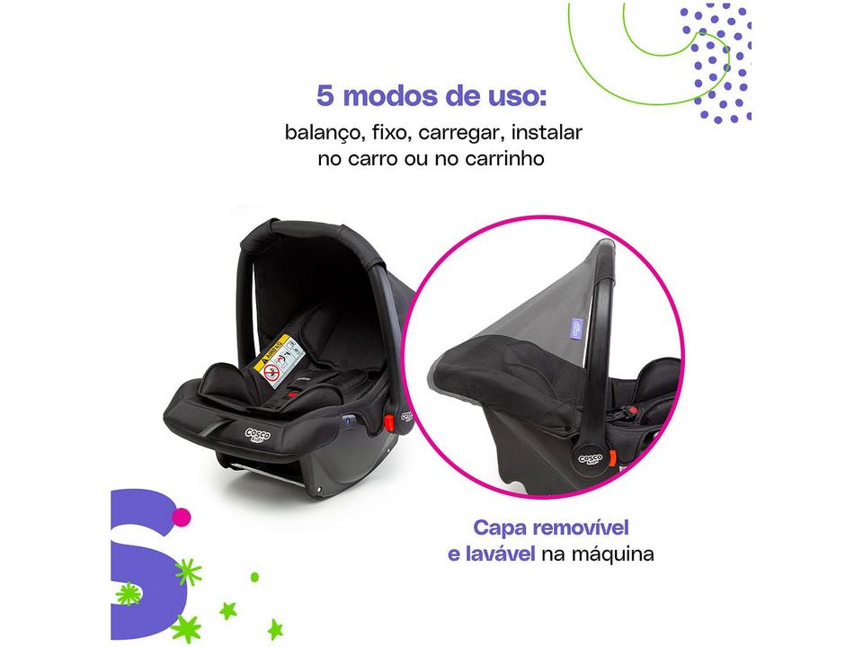 Bebê Conforto Cosco Kids 1 Posição Wizz 0 a 13kg - 3