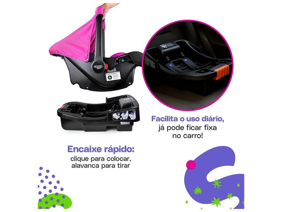 Bebê Conforto Cosco Kids Wizz com Base até 13kg - 5