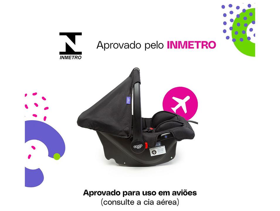 Bebê Conforto Cosco Kids Wizz com Base até 13kg - 4
