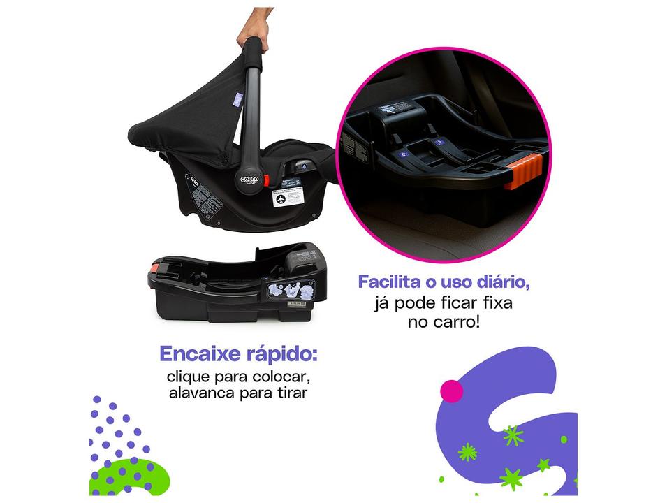 Bebê Conforto Cosco Kids Wizz com Base até 13kg - 6