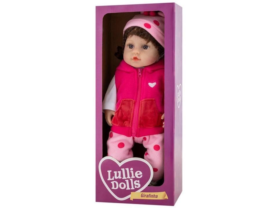Bebê Girafinha Reborn DY0001-GF Lullie Dolls 48cm - 10