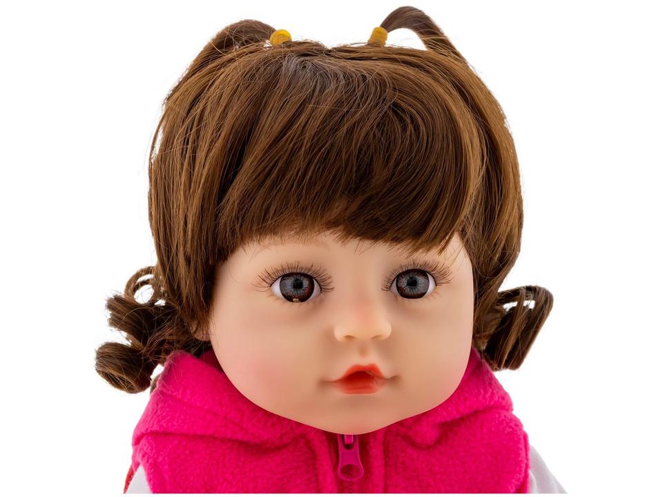 Bebê Girafinha Reborn DY0001-GF Lullie Dolls 48cm - 7