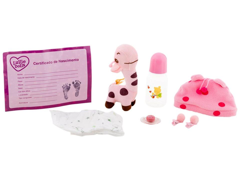 Bebê Girafinha Reborn DY0001-GF Lullie Dolls 48cm - 8