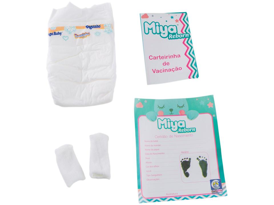 Bebê Reborn Menino Miya Cotiplás 45,5cm - 6