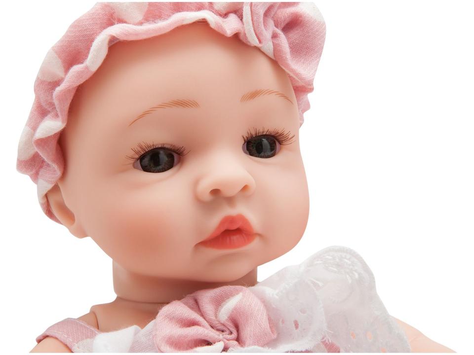 Bebê Reborn Mini Lauren Laura Baby 30cm - 4