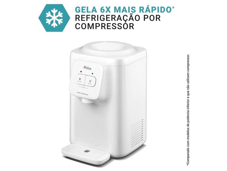 Bebedouro de Água de Mesa Turbo Compressor Philco PBE53B - 5