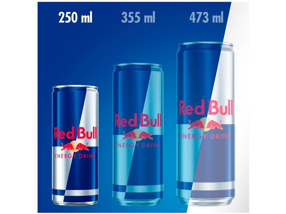 Bebida Energética Red Bull Energy Drink 250ml 4 Unidades - 7