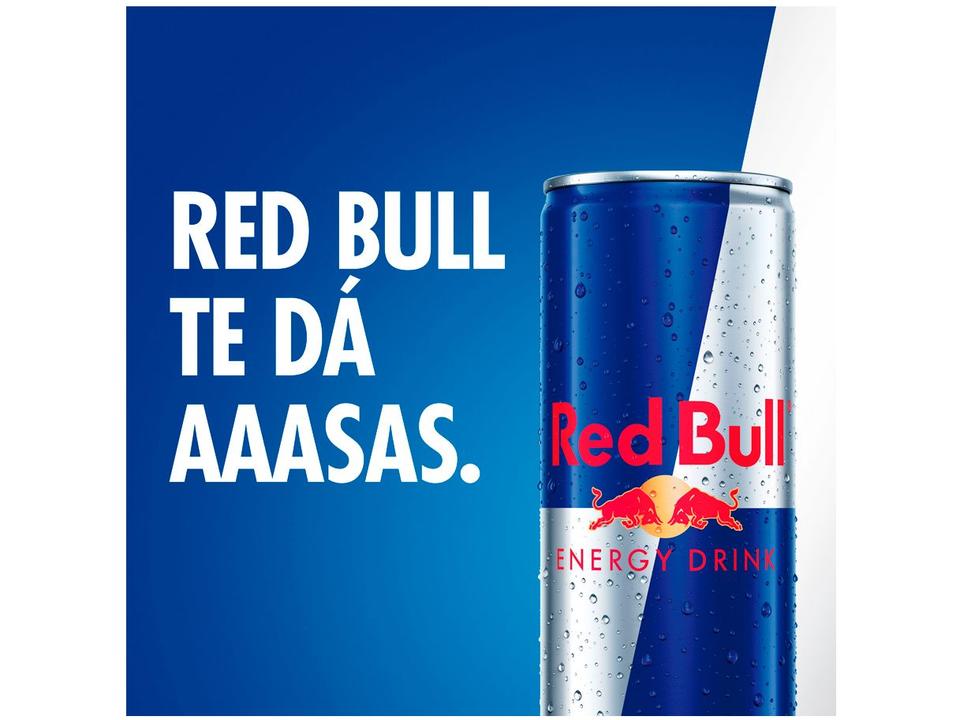 Bebida Energética Red Bull Energy Drink 250ml 4 Unidades - 3