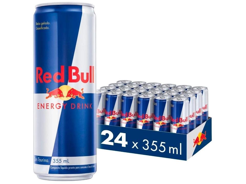 Bebida Energética Red Bull Energy Drink 355ml - 24 Unidades - 4