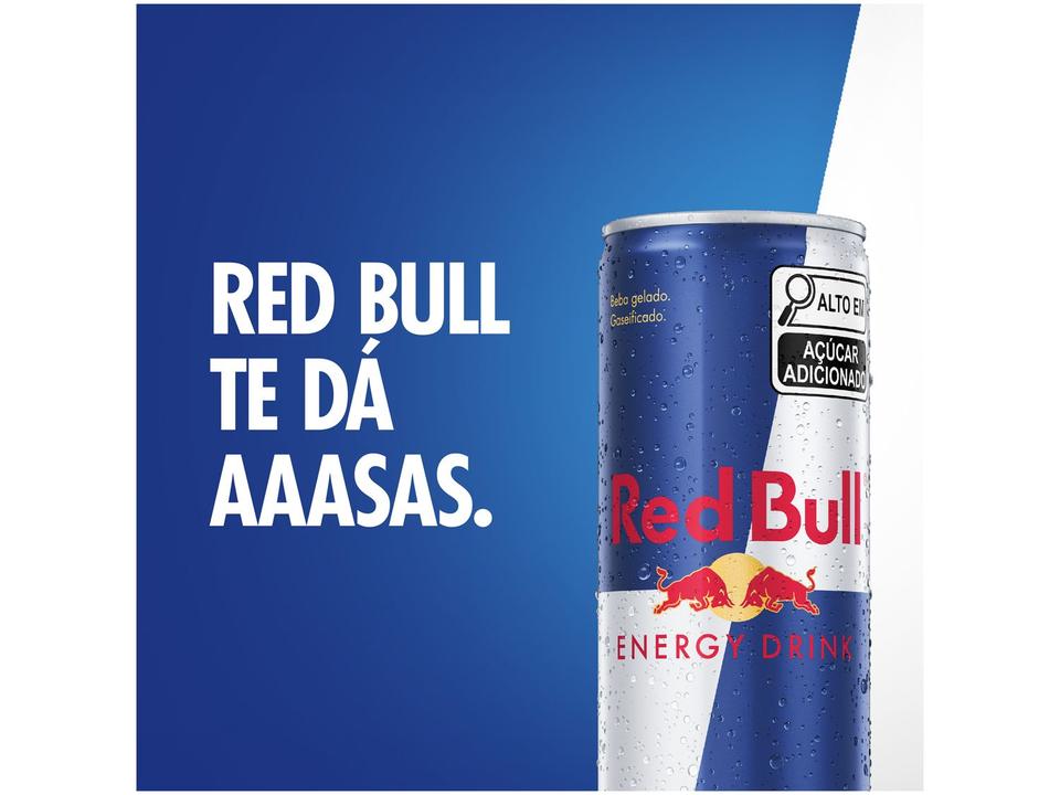 Bebida Energética Red Bull Energy Drink 355ml 4 Unidades - 3