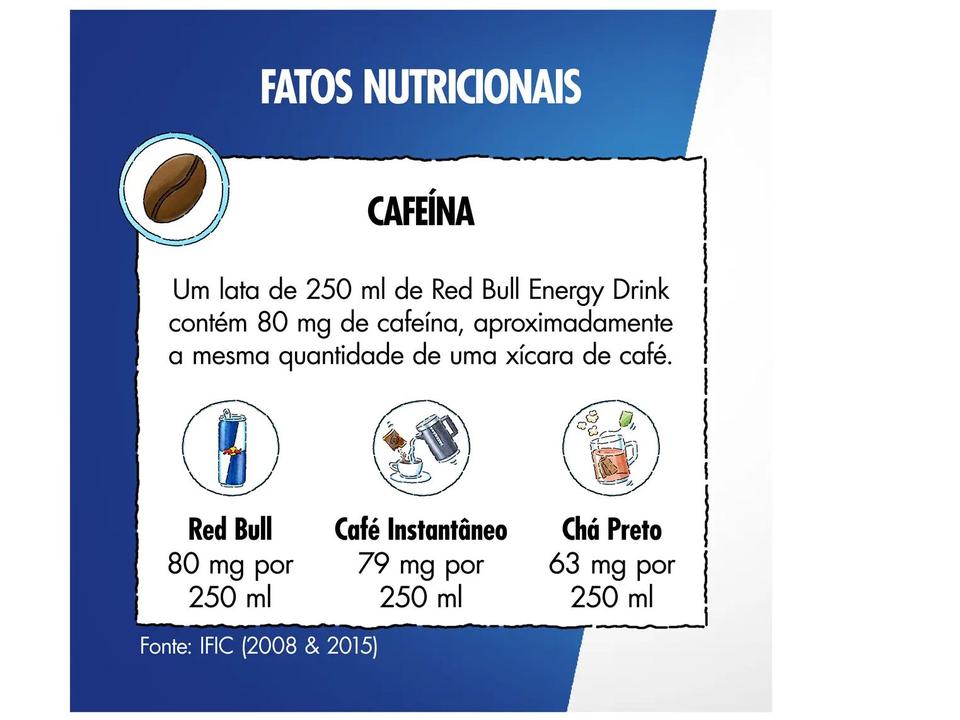 Bebida Energética Red Bull Energy Drink Edition Sugarfree Maracujá e Melão Zero Açúcar 250ml 4 Unidades - 4
