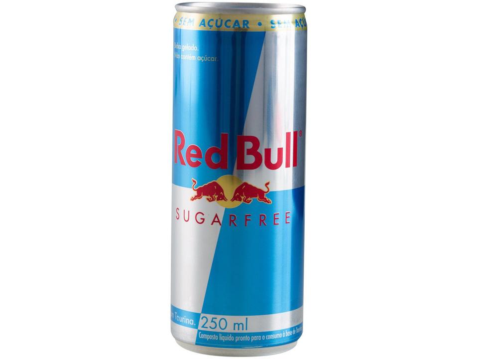 Bebida Energética Red Bull Zero Açúcar 250ml 4 Unidades - 7