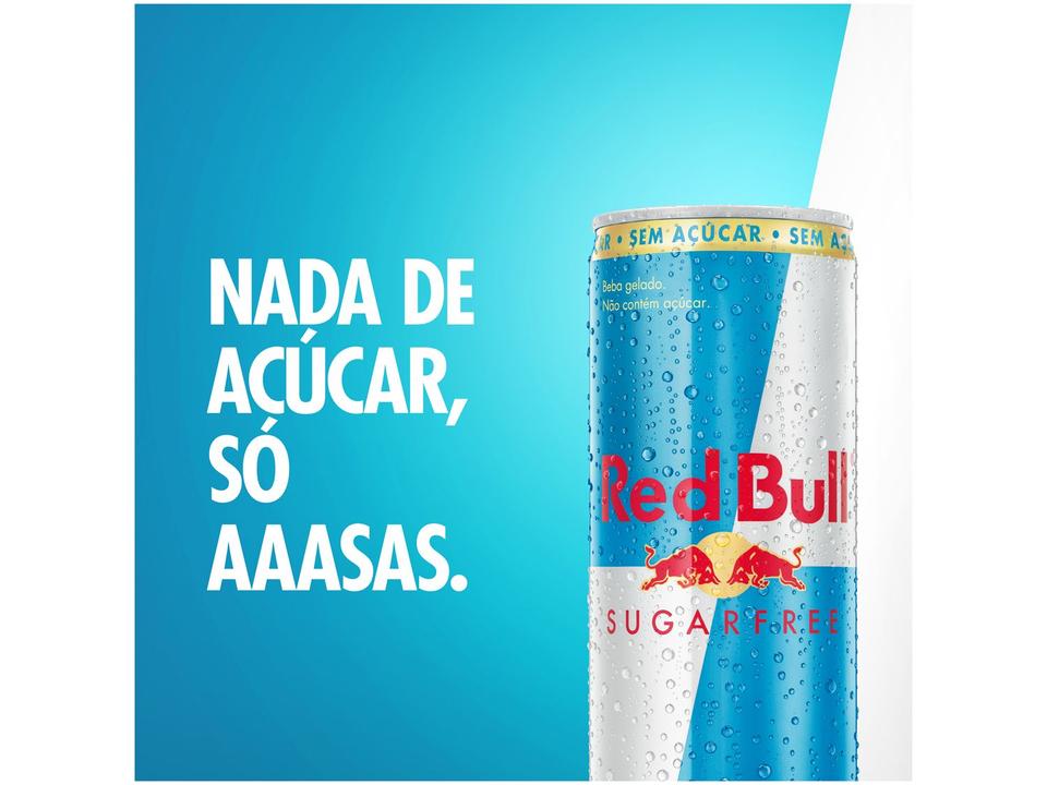 Bebida Energética Red Bull Zero Açúcar 250ml 4 Unidades - 4