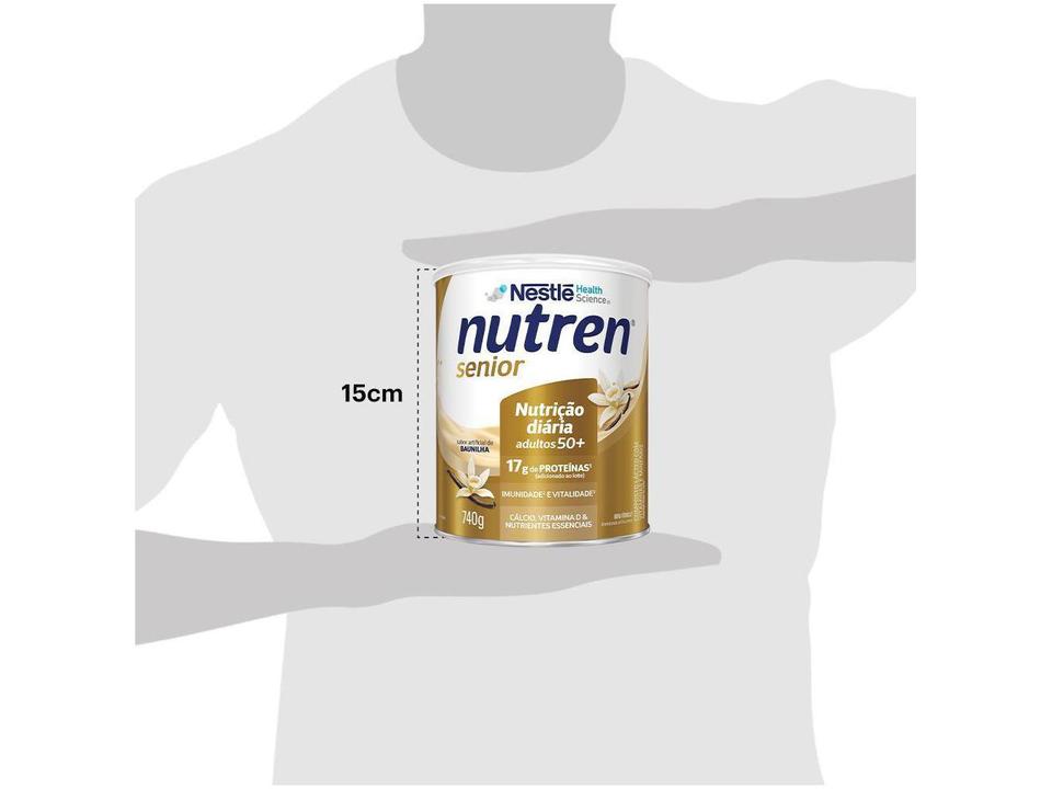 Bebida Láctea em Pó Nestlé Nutren Senior - 8