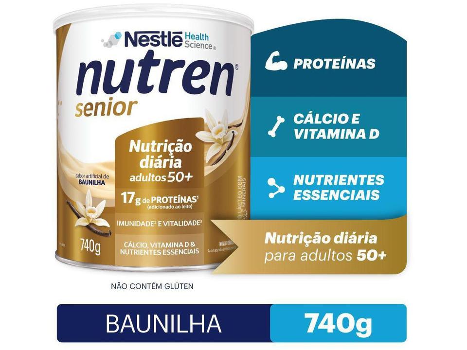 Bebida Láctea em Pó Nestlé Nutren Senior - 2