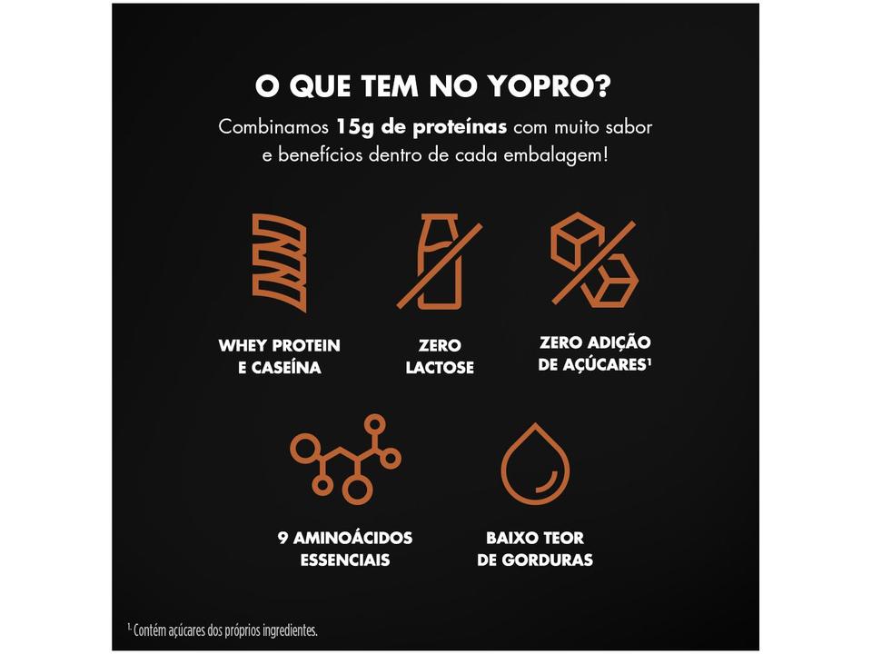 Bebida Láctea UHT YoPRO 15g de Proteínas - 7