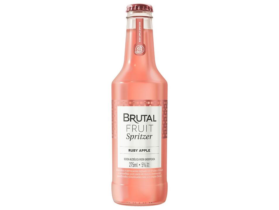 Bebida Mista Brutal Fruit Spritzer Ruby Apple 275ml 6 Unidades - 2