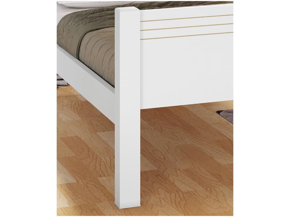 Beliche em MDF e MDP  Conquista Móveis Madri Branco - 3