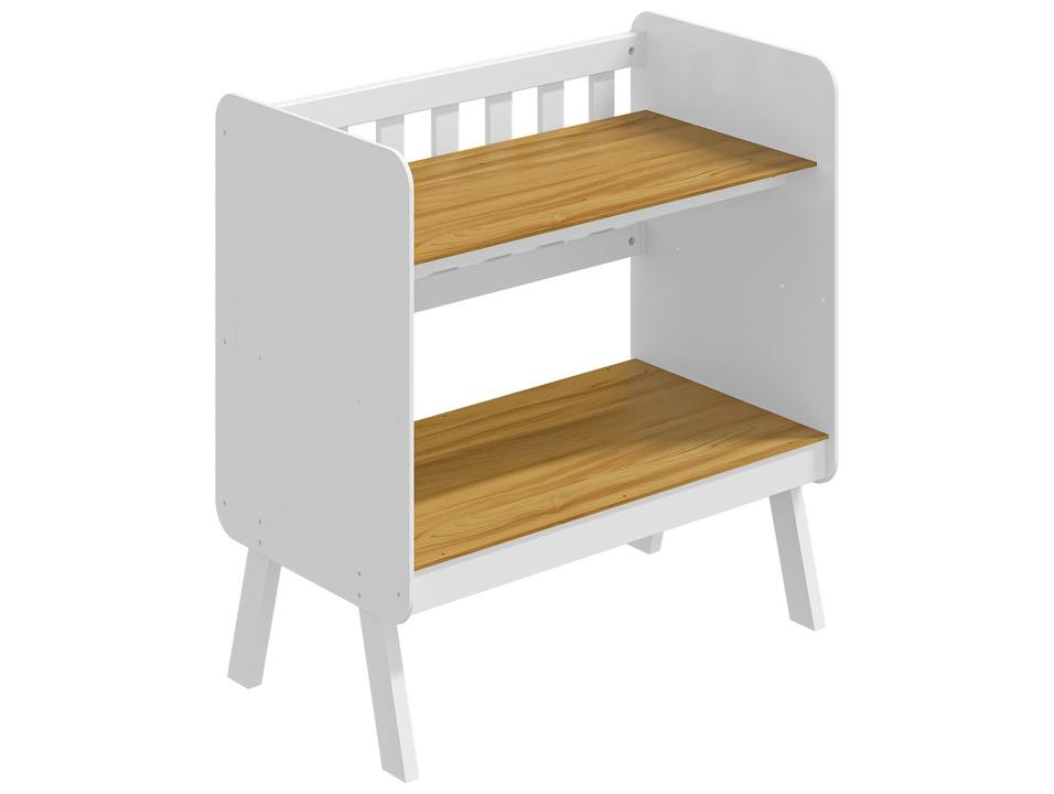 Berço Branco Moveis Peroba Carinho - 2