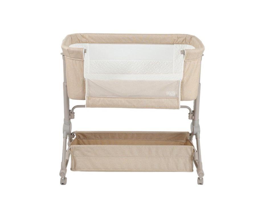 Berço Co-leito Cosco Kids Cubbie com Mosquiteiro Até 9kg Bege - 13