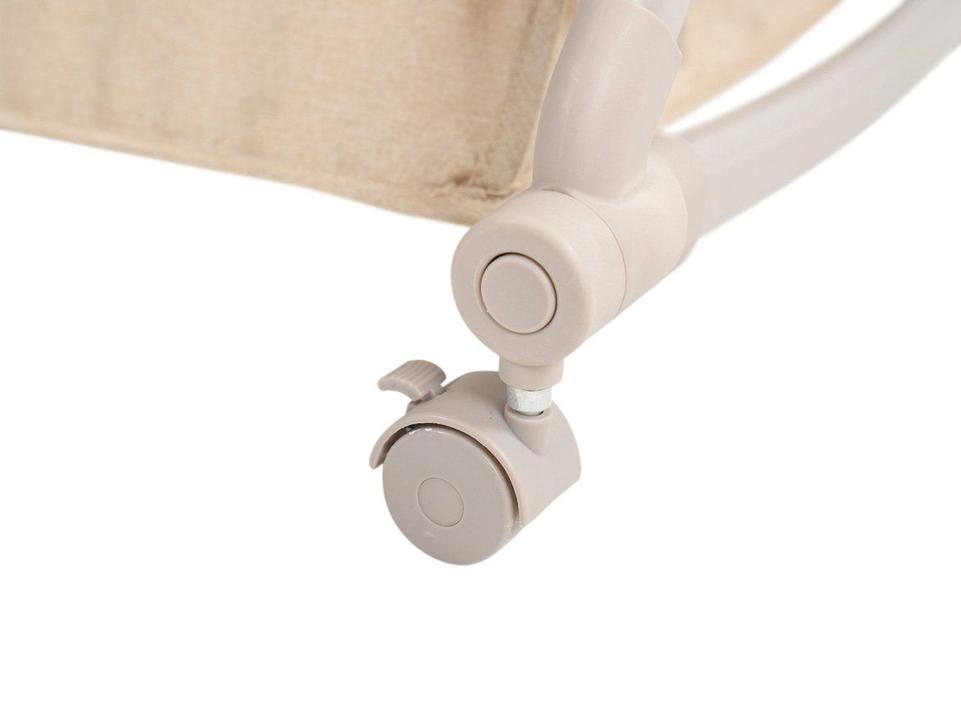 Berço Co-leito Cosco Kids Cubbie com Mosquiteiro Até 9kg Bege - 21
