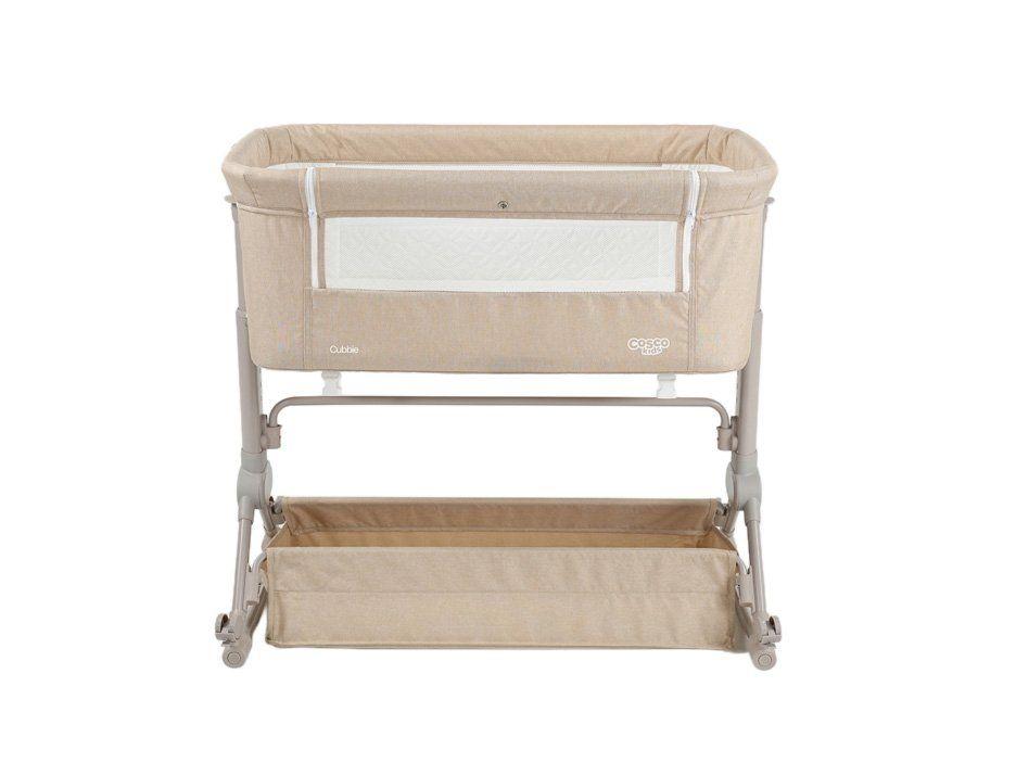 Berço Co-leito Cosco Kids Cubbie com Mosquiteiro Até 9kg Bege - 7