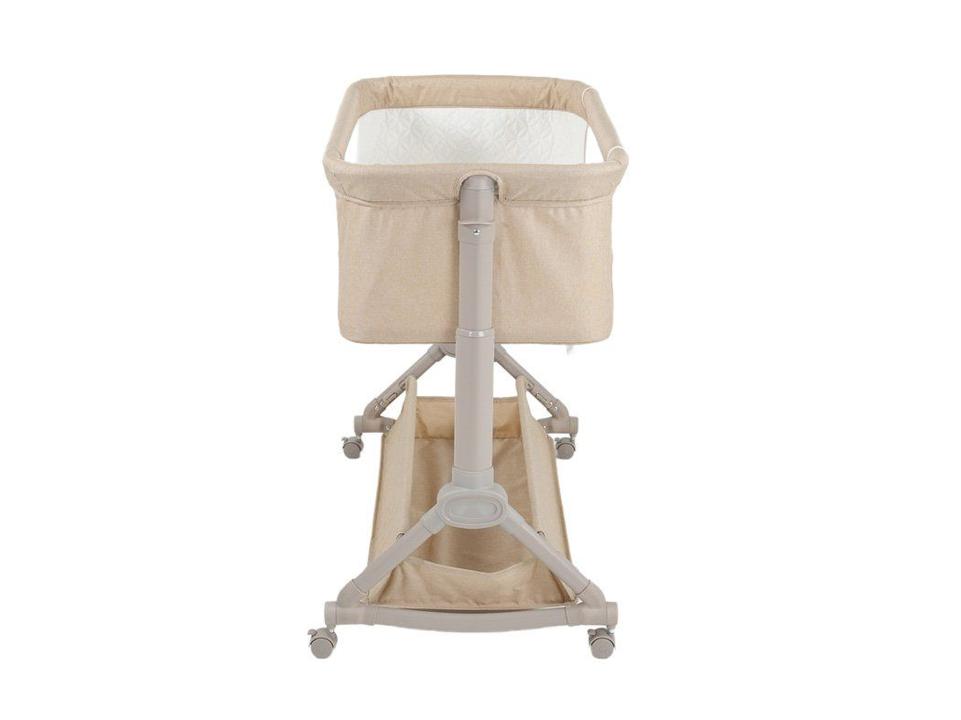 Berço Co-leito Cosco Kids Cubbie com Mosquiteiro Até 9kg Bege - 14