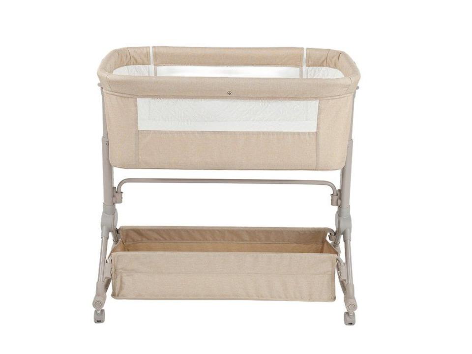 Berço Co-leito Cosco Kids Cubbie com Mosquiteiro Até 9kg Bege - 12