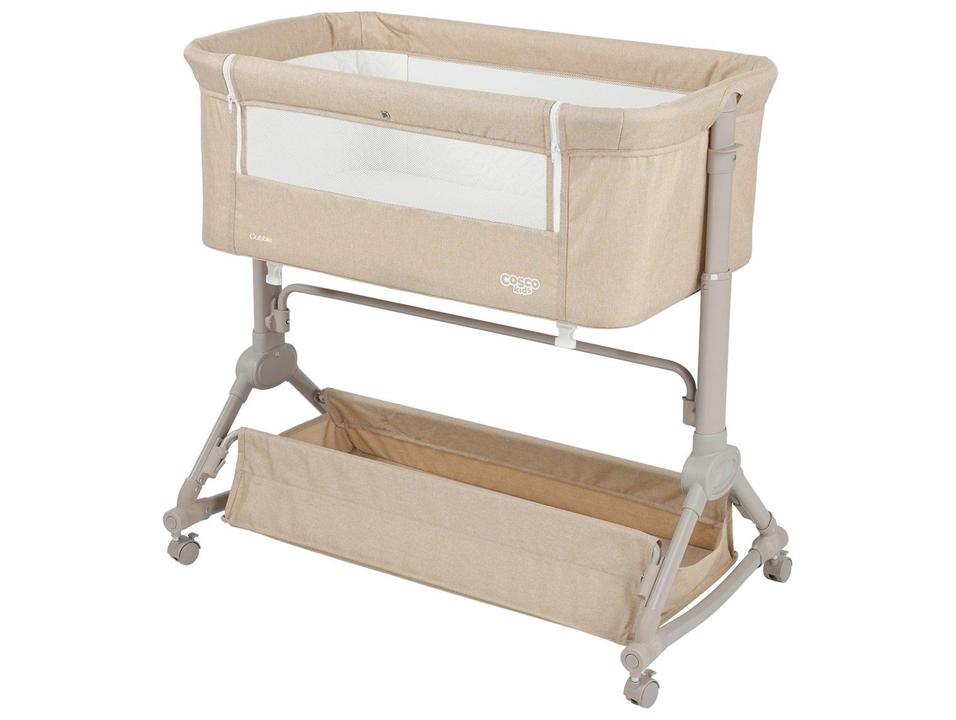 Berço Co-leito Cosco Kids Cubbie com Mosquiteiro Até 9kg Bege - 9