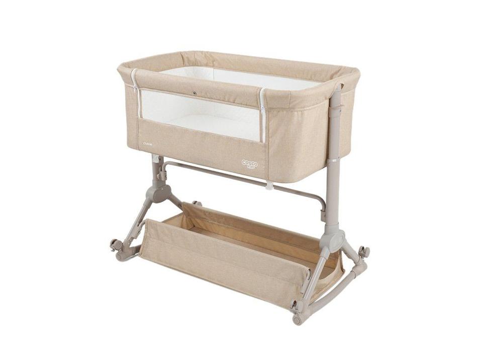 Berço Co-leito Cosco Kids Cubbie com Mosquiteiro Até 9kg Bege - 6
