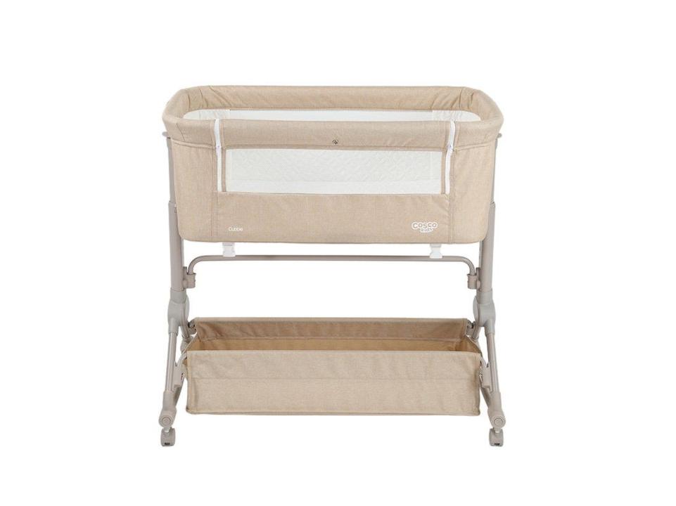 Berço Co-leito Cosco Kids Cubbie com Mosquiteiro Até 9kg Bege - 10
