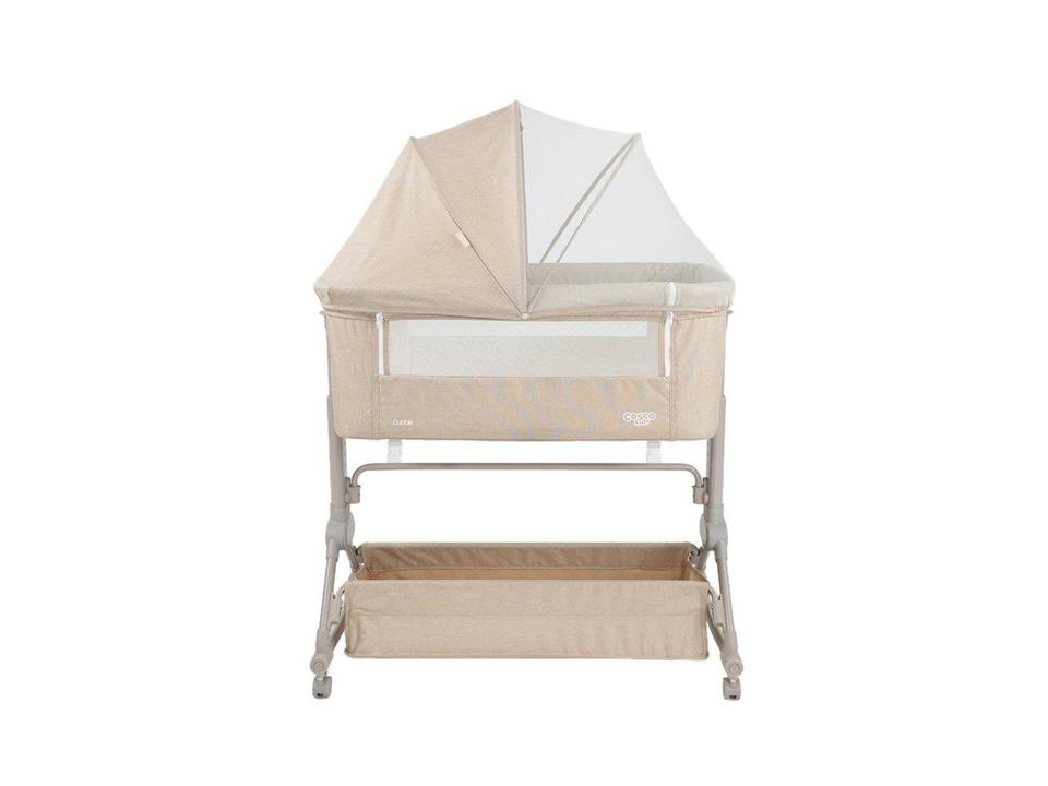 Berço Co-leito Cosco Kids Cubbie com Mosquiteiro Até 9kg Bege - 8