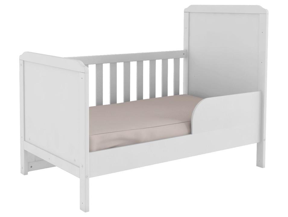 Berço Mini Cama Branco Moveis Peroba Anjinho - 3