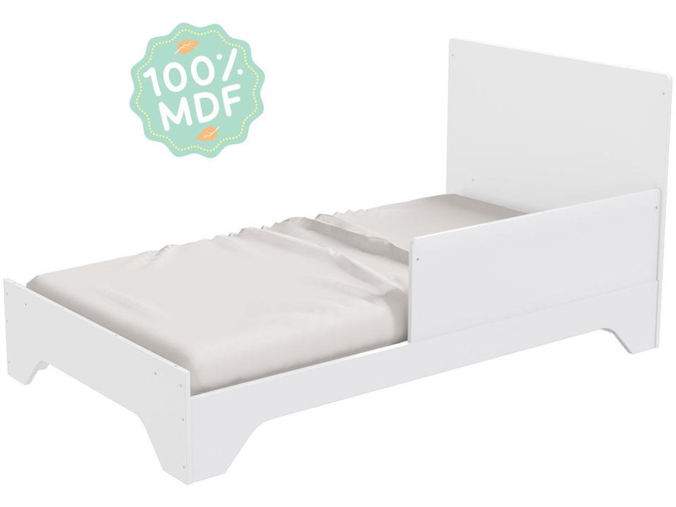 Berço Mini Cama Branco Moveis Peroba Encantare - 9