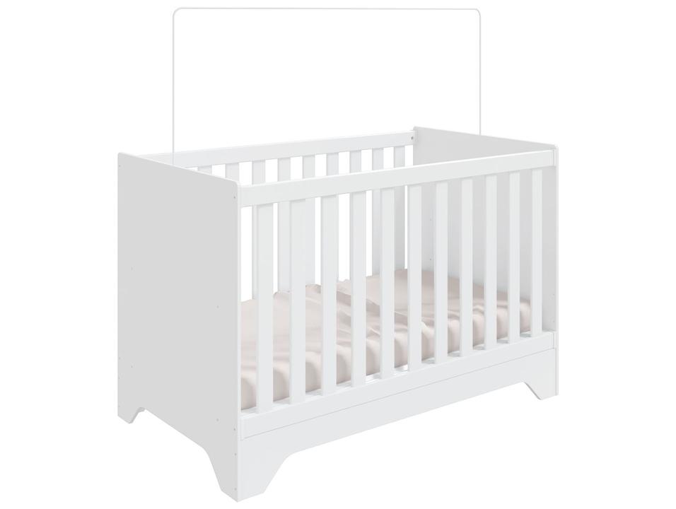 Berço Mini Cama Branco Moveis Peroba Encantare - 4
