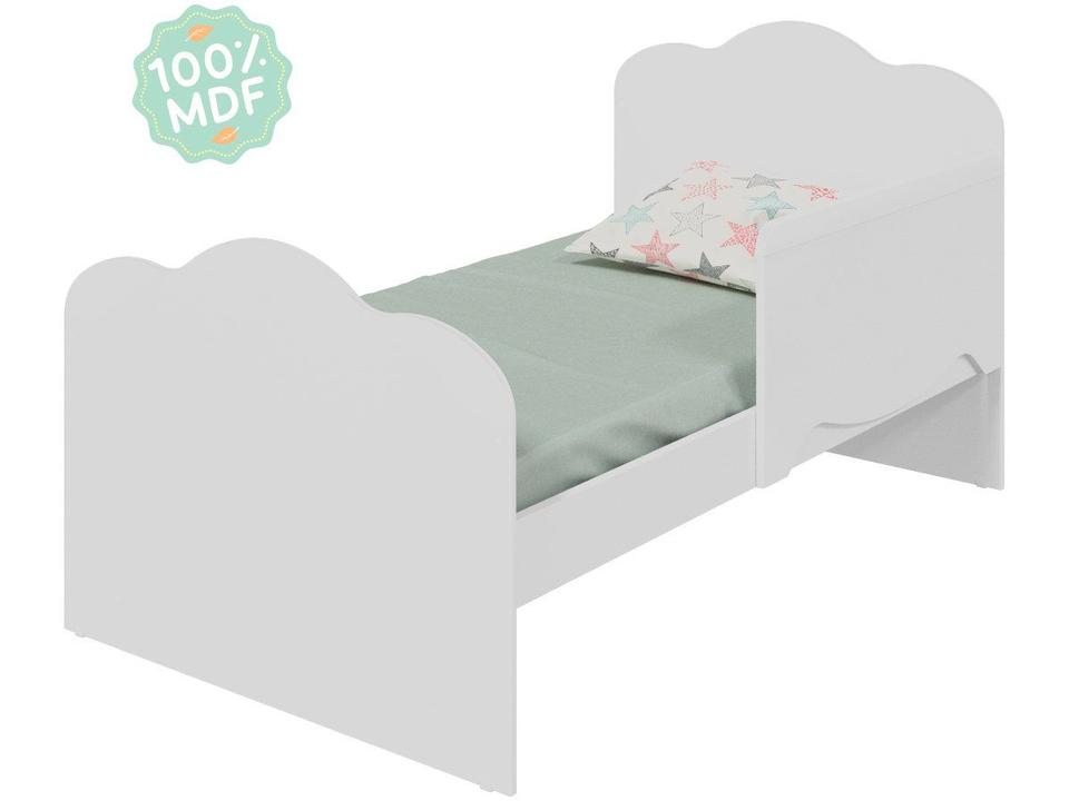 Berço Mini Cama Branco Moveis Peroba Harmonia - 9