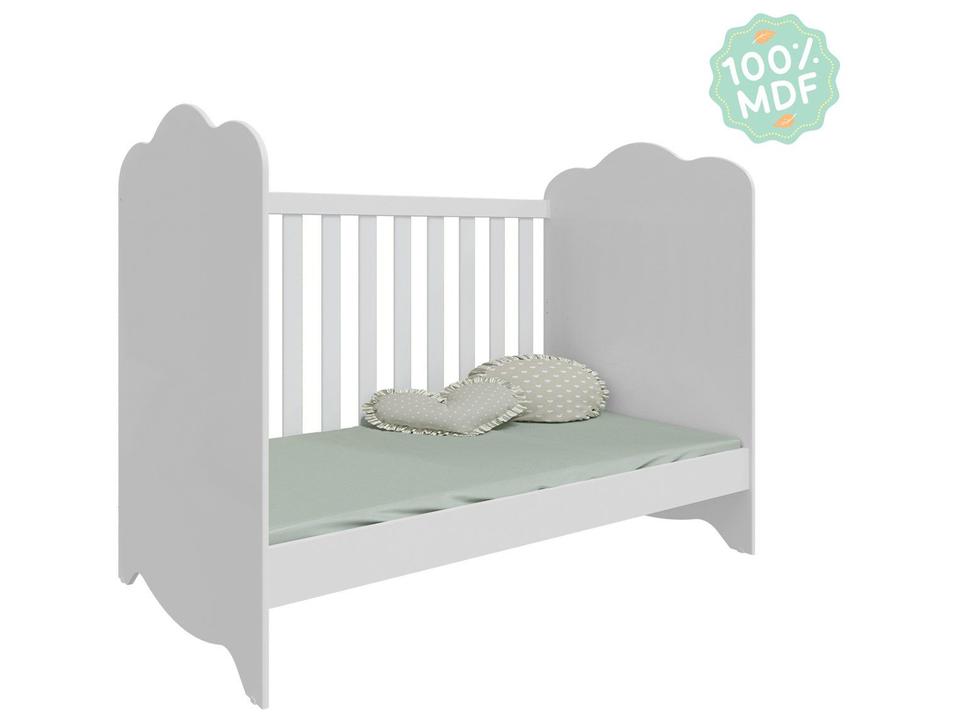 Berço Mini Cama Branco Moveis Peroba Harmonia - 9