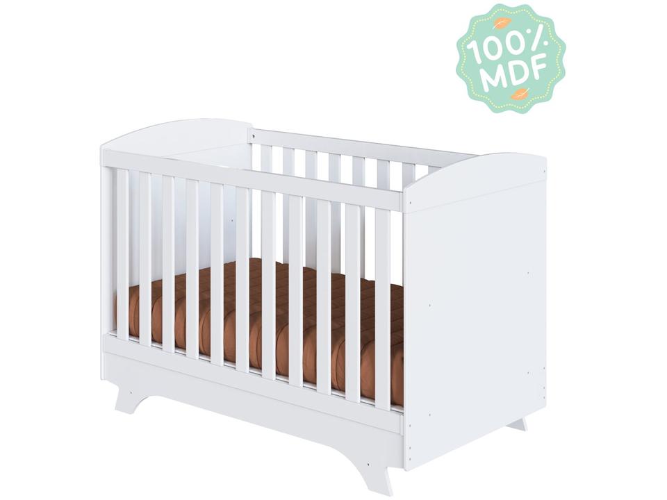Berço Mini Cama Branco Móveis Peroba Magia - 7