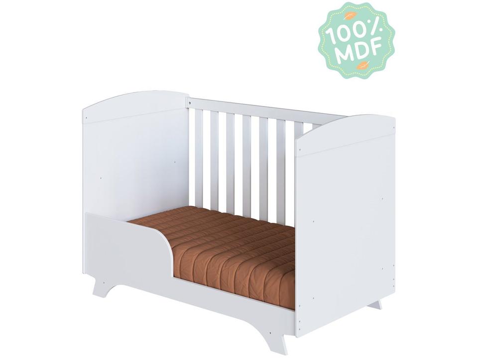 Berço Mini Cama Branco Móveis Peroba Magia - 9