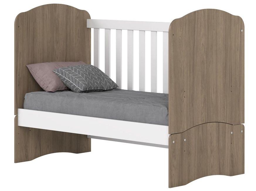 Berço/Mini Cama Grade Fixa 2 Níveis de Altura Henn - 4