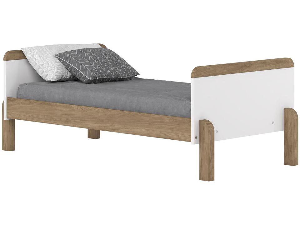 Berço Padrão Branco e Jequitibá Henn Ternura - 5