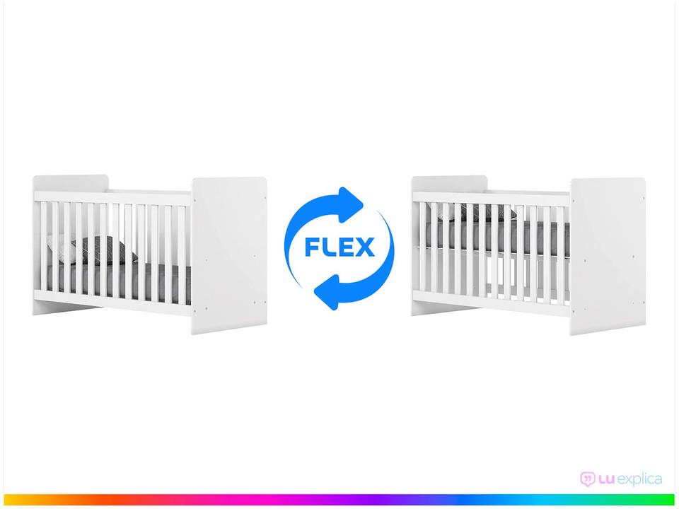 Berço Padrão Branco Henn Labirinto - 1