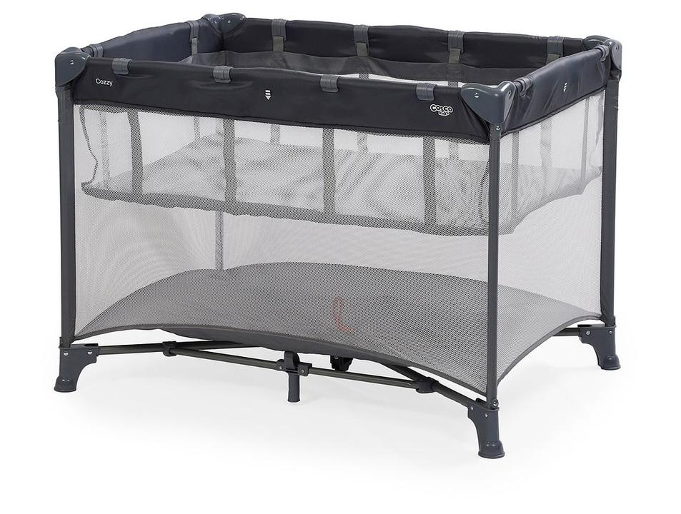 Berço Portátil Cosco Kids Cozzy até 18kg Cinza - 8
