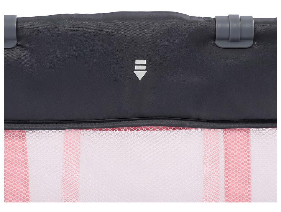 Berço Portátil Cosco Kids Cozzy até 18kg Rosa - 9