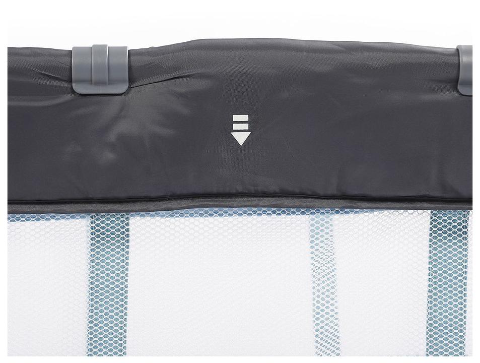 Berço Portátil Cosco Kids Cozzy com Mosquiteiro 0 a 18kg Azul - 3