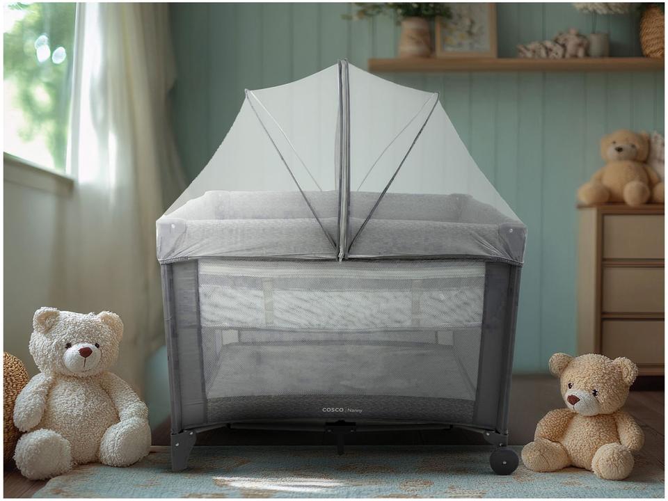Berço Portátil Cosco Kids Nanny 2 Níveis de Altura - 1